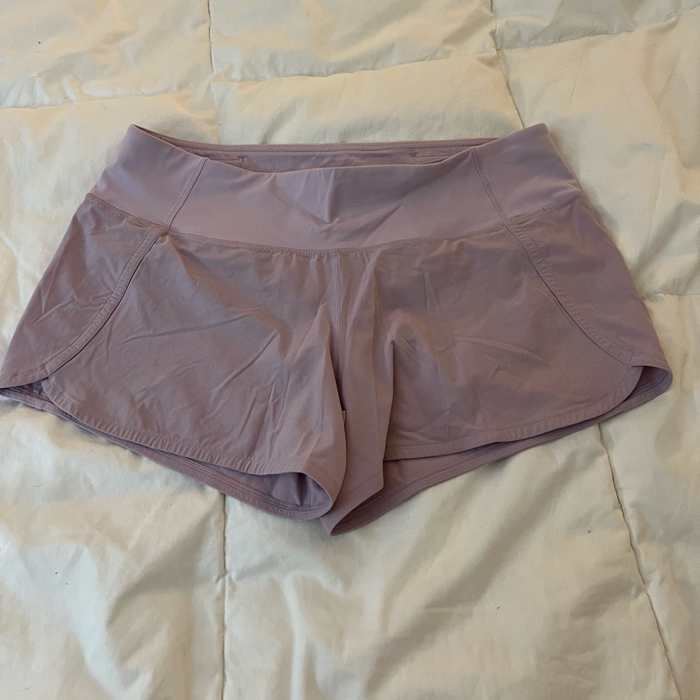 Lululemon speed up short low rise 4” size 10